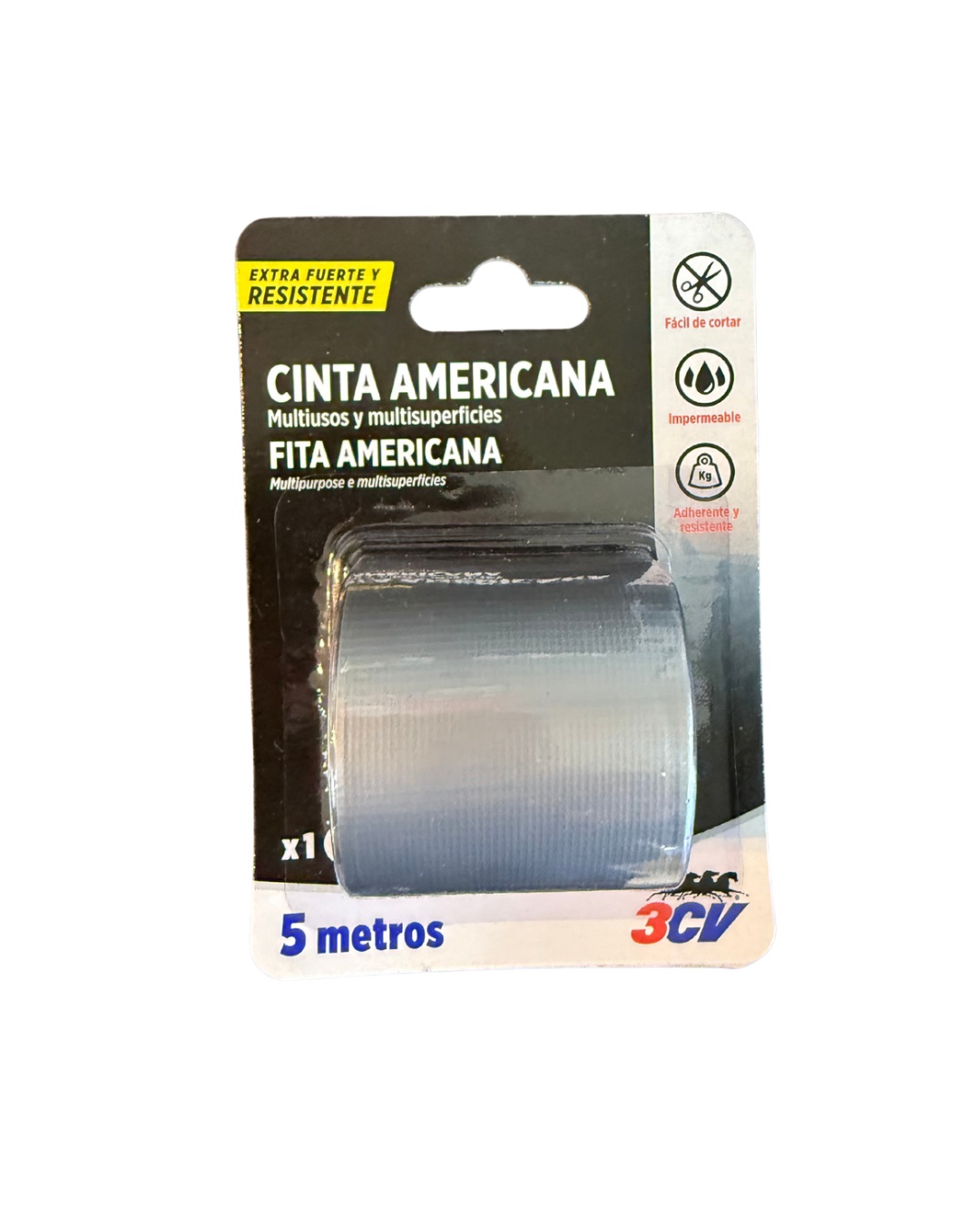 Cinta americana gris