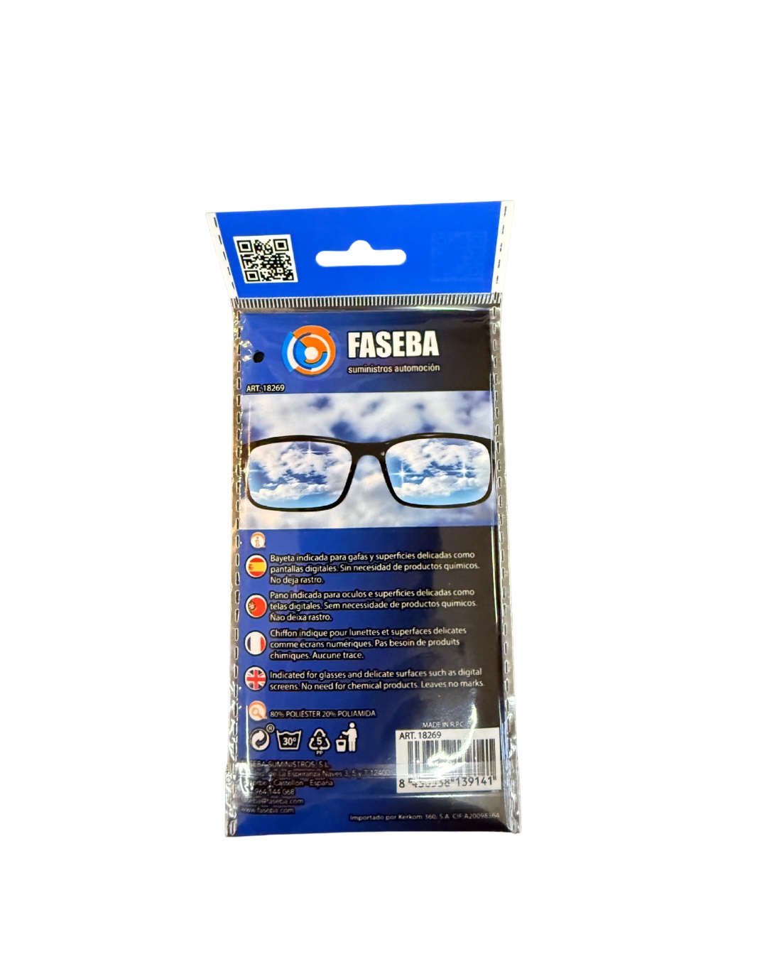 Bayeta gafas y pantallas