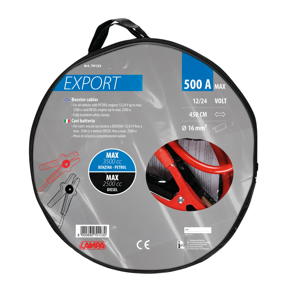 Cables de arranque 500a