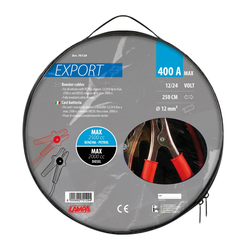 Cables de arranque 400a