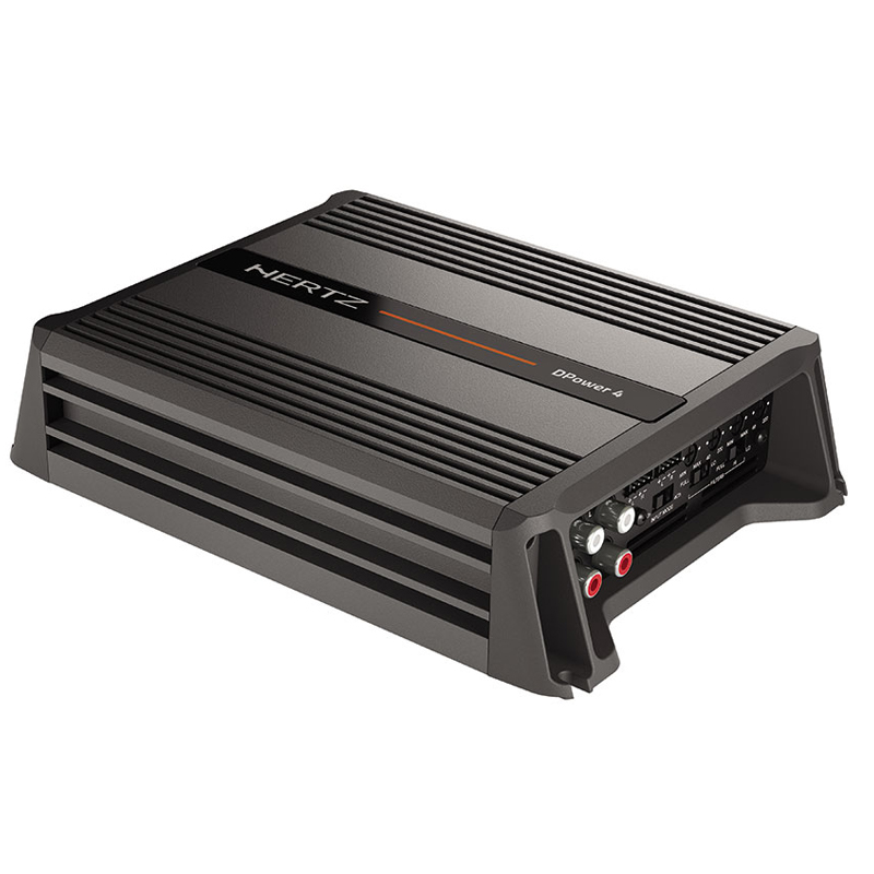 Amplificador hertz clase d 4 canales 4x65w