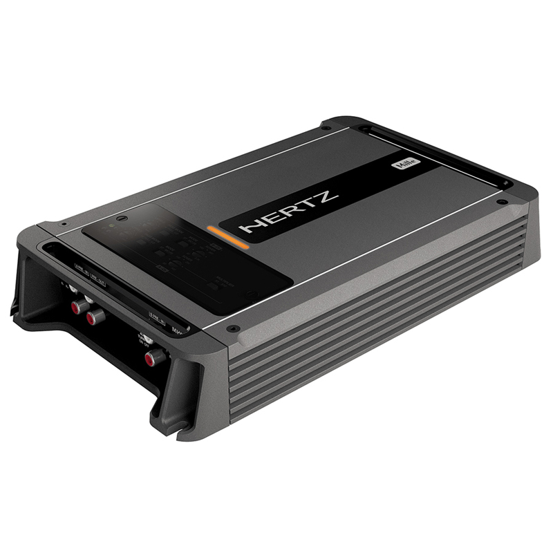 Amplificador hertz clase d 4 canales 4x250w