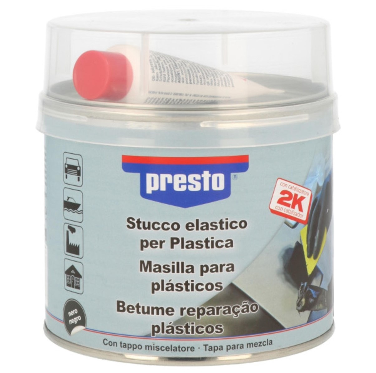 Masilla para plásticos