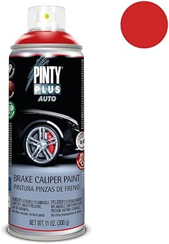 Pintura pinzas de freno color rojo
