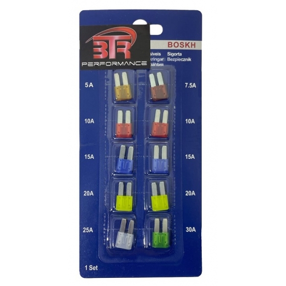 Blister 10 micro fusibles