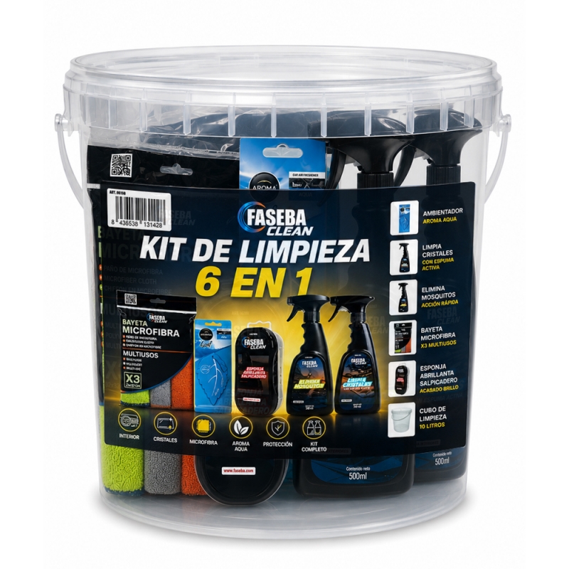 Kit de limpieza 6 en 1