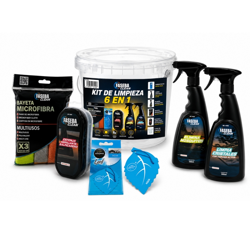 Kit de limpieza 6 en 1