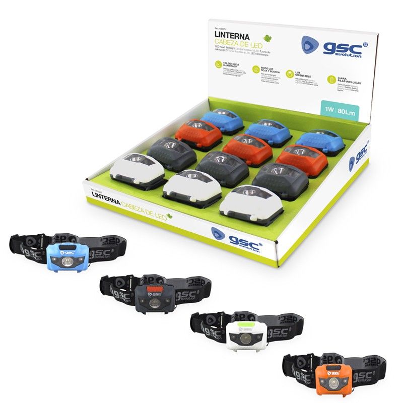 Linterna led para cabeza