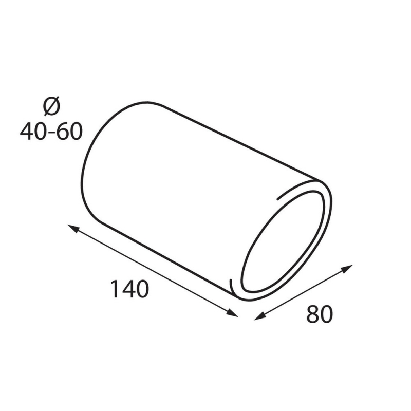 Cola tubo de escape ts-16l