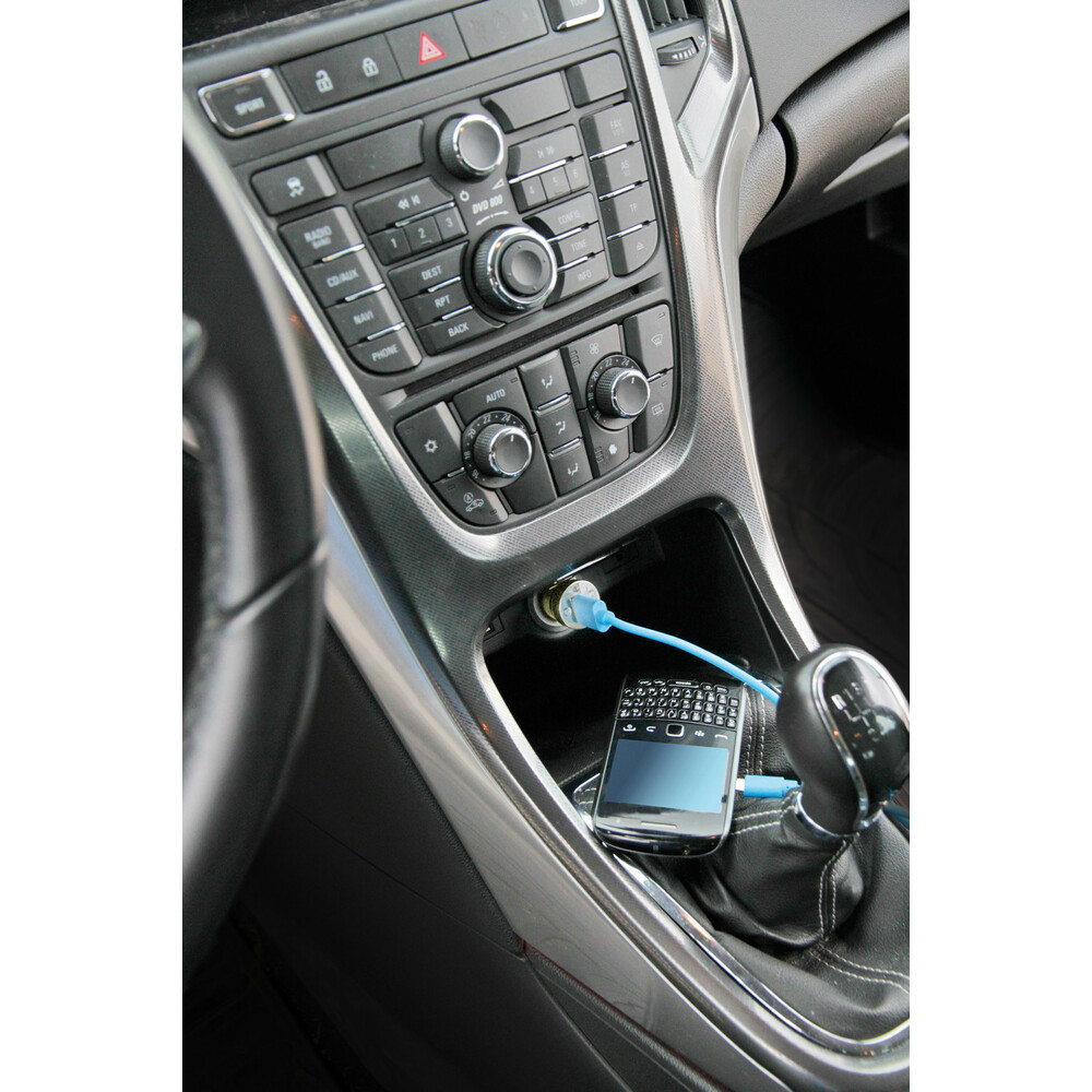 Cargador usb+lámpara flexible