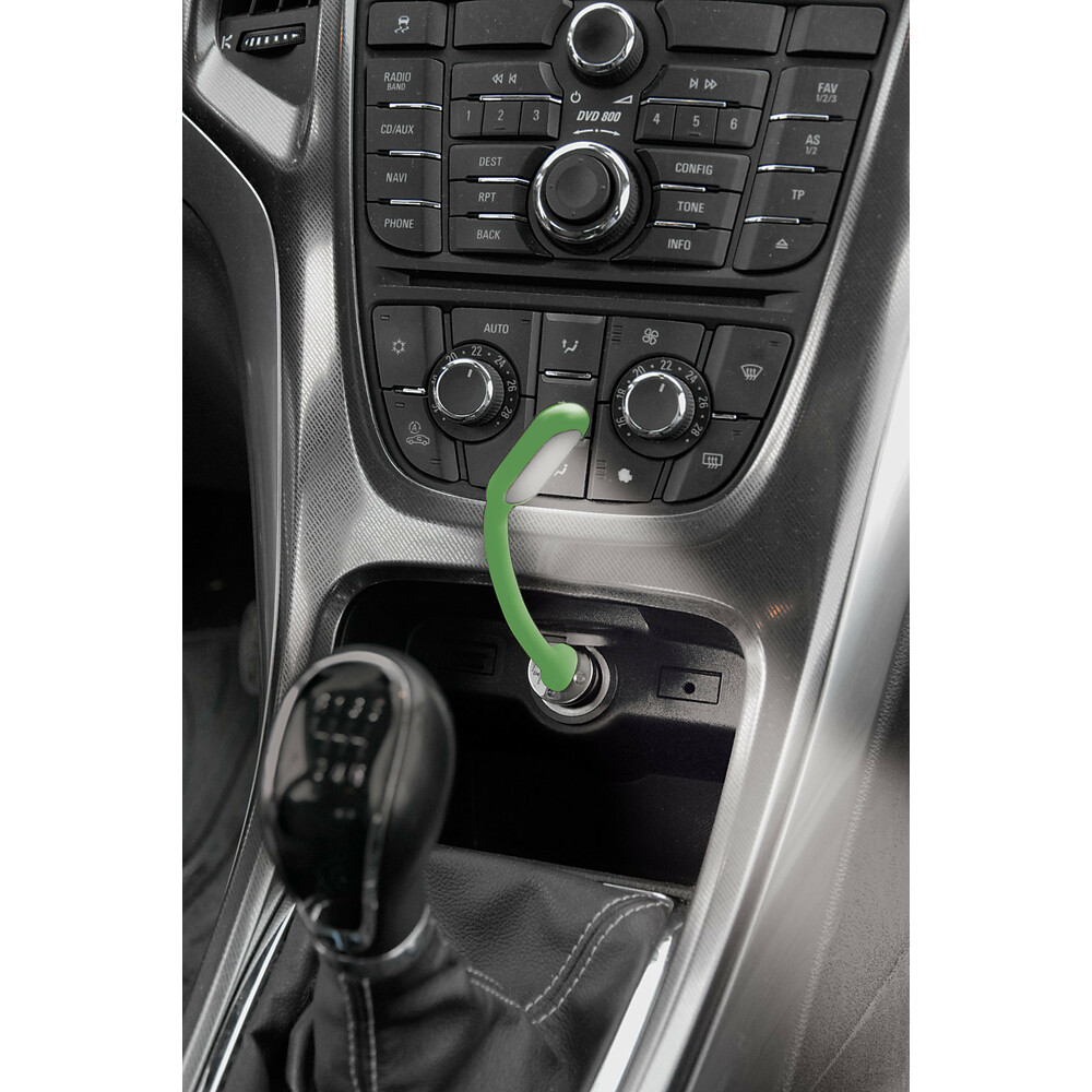 Cargador usb+lámpara flexible