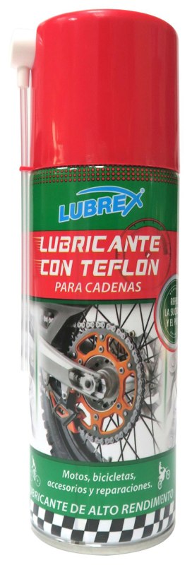 Lubricante con teflón para cadenas