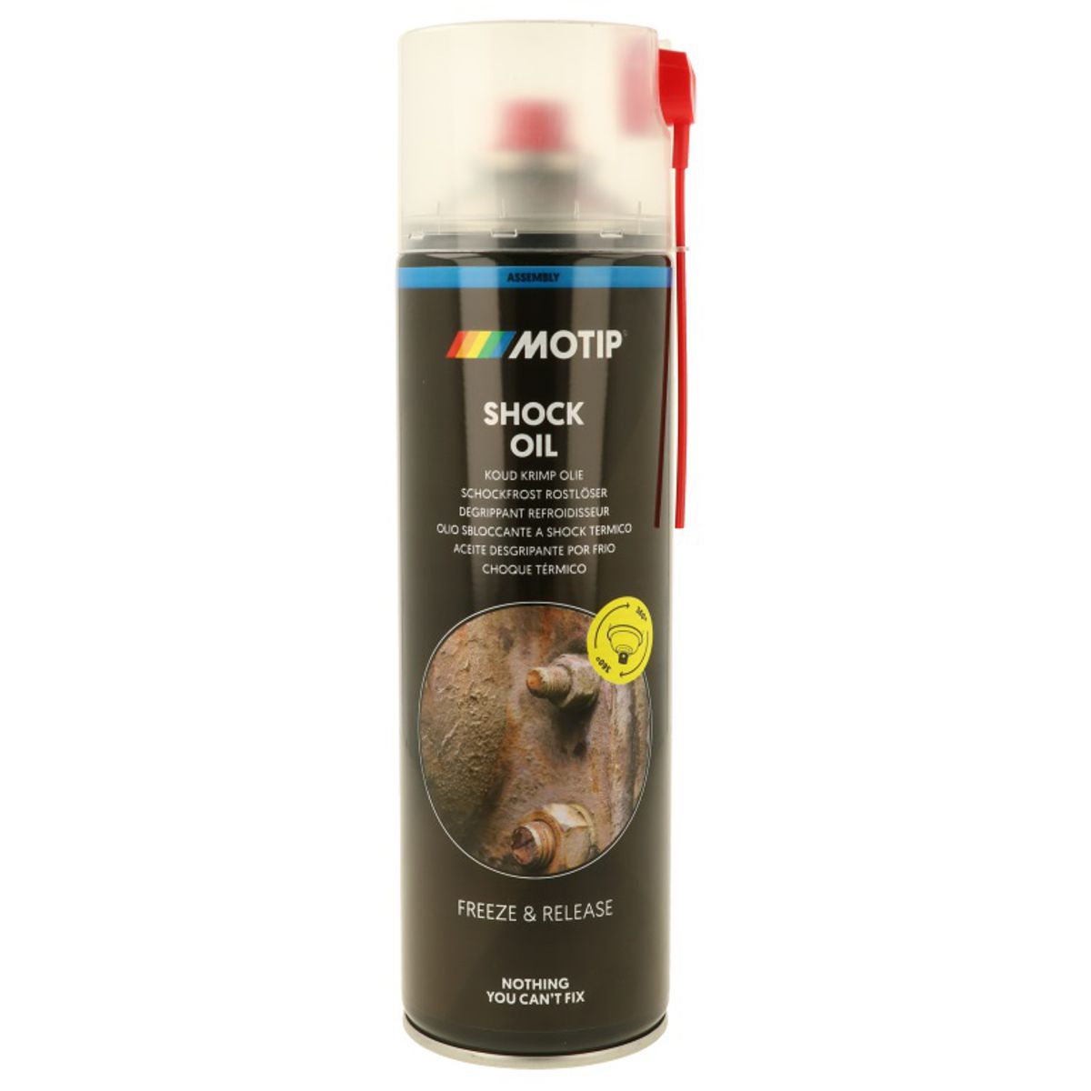 Aceite desgripante por frío